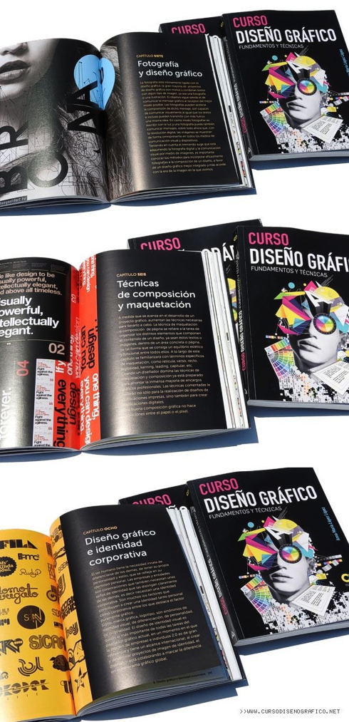 Portadillas libro CURSO DISEÑO GRAFICO